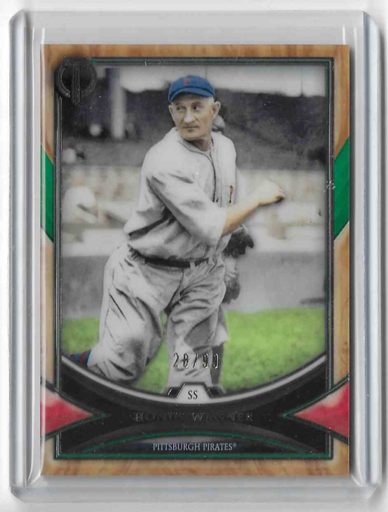 2018 Topps Tribute 32 Honus Wagner Green